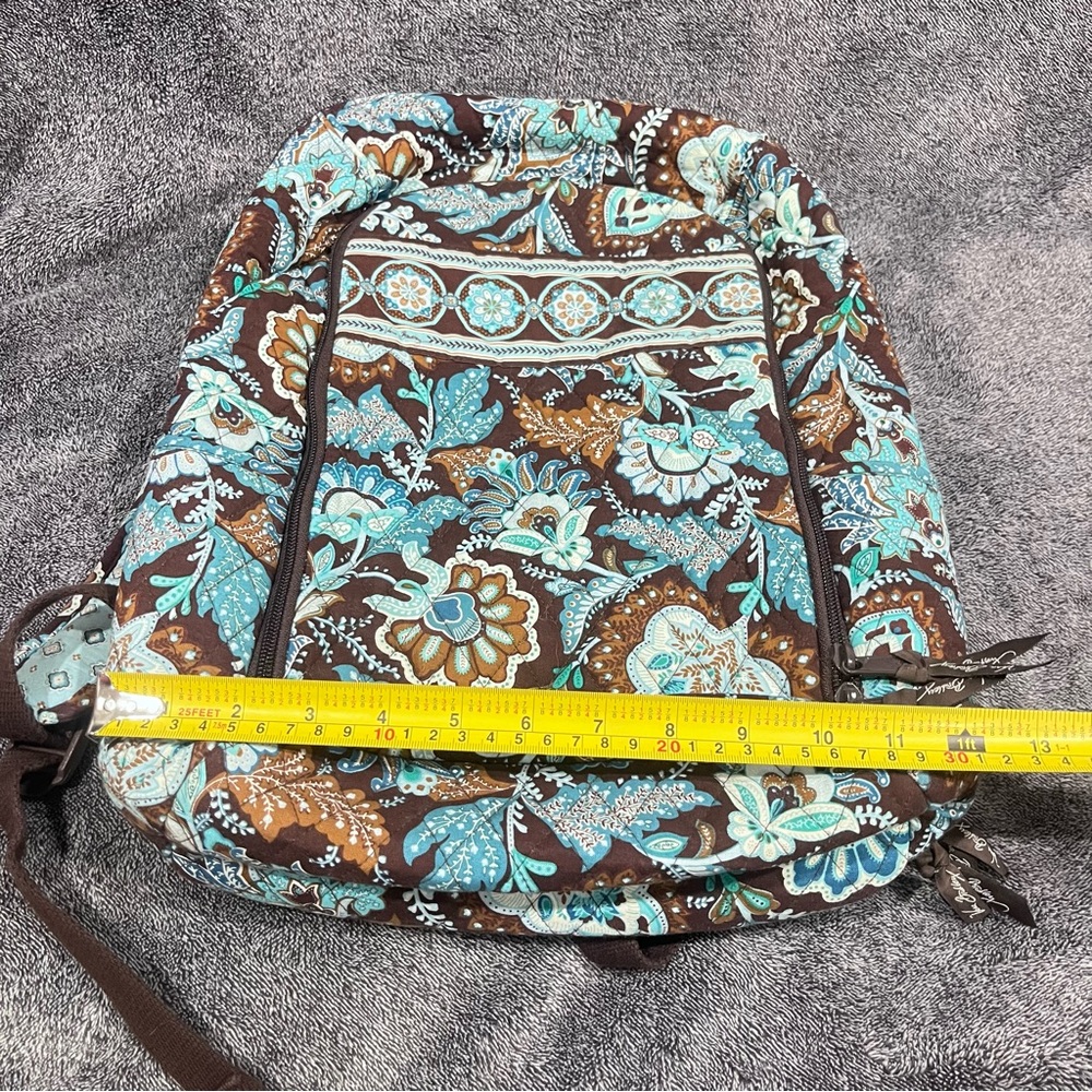 Vintage Vera Bradley Java Paisley pattern backpac… - image 4